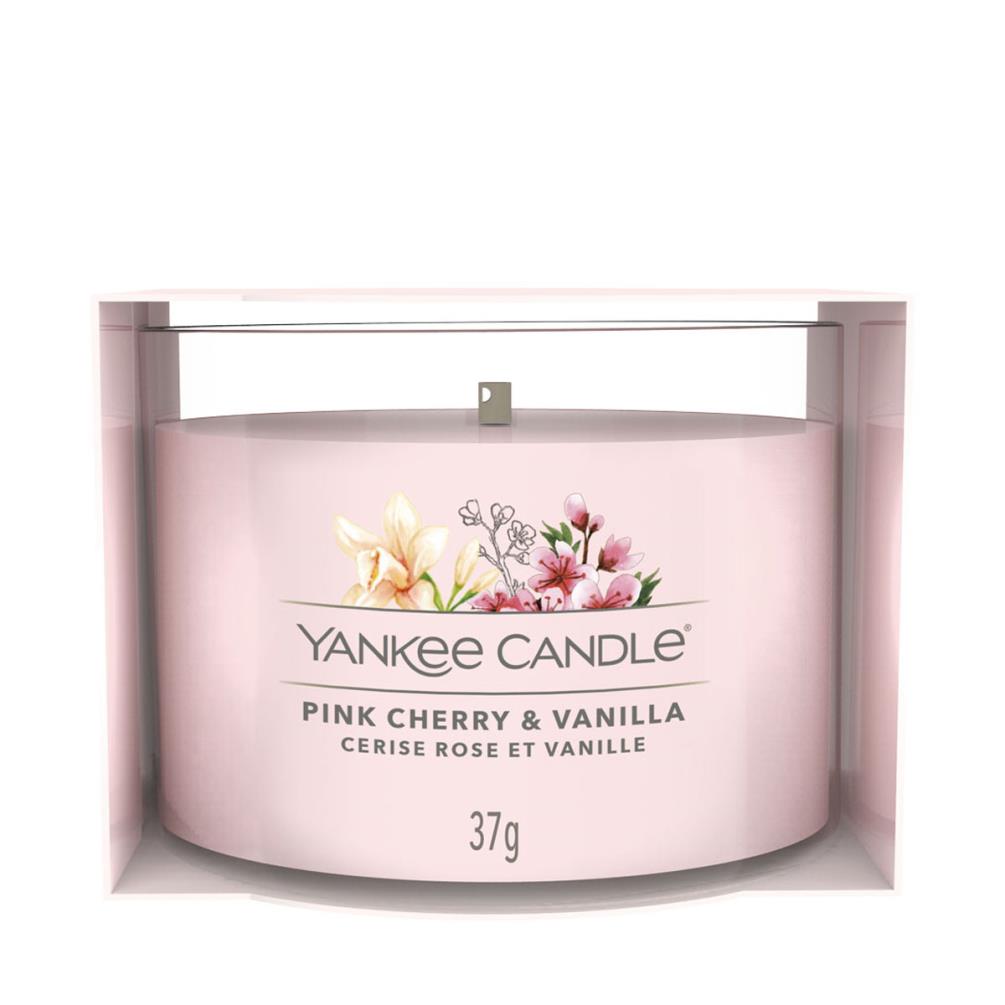 Yankee Candle Pink Cherry & Vanilla Filled Votive Candle £3.59